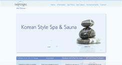 Desktop Screenshot of imperialdayspa.com